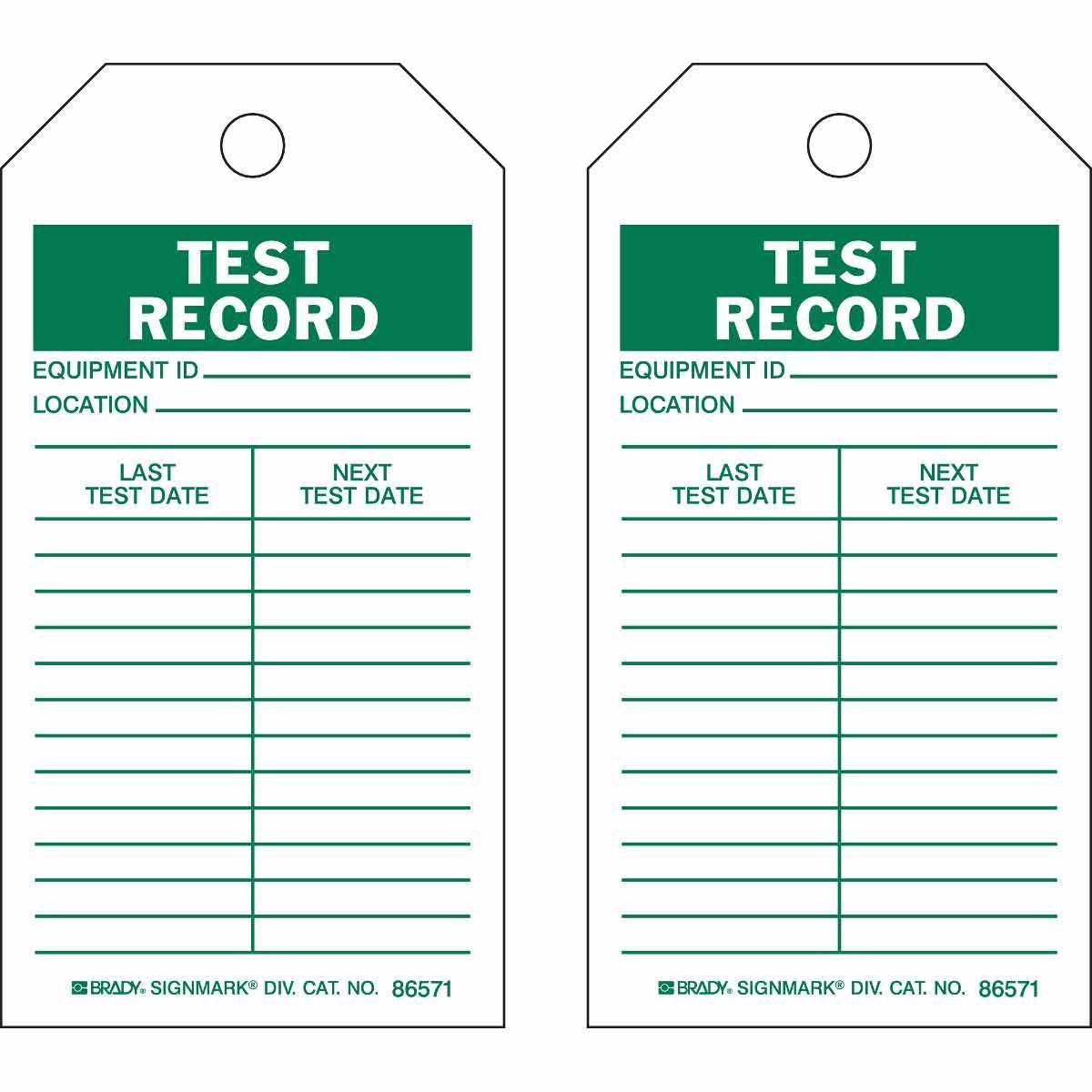 Brady® 86571 Safety & Facility Tags