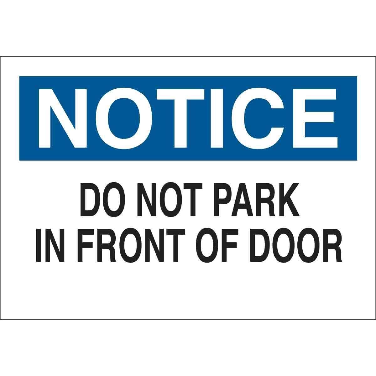 Brady® 22532 Access & Security Signs