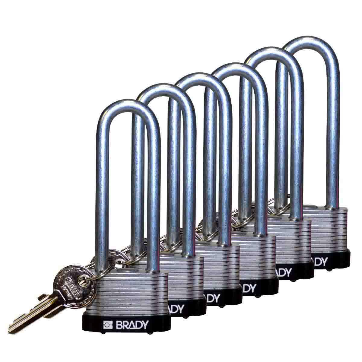 Brady® 123265 Lockout Padlocks