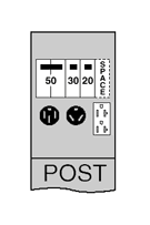 Midwest® U075CP6031 Unmetered Power Outlet Pedestals