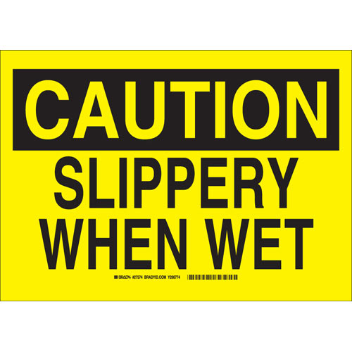 Brady® 27574 Accident Prevention Signs