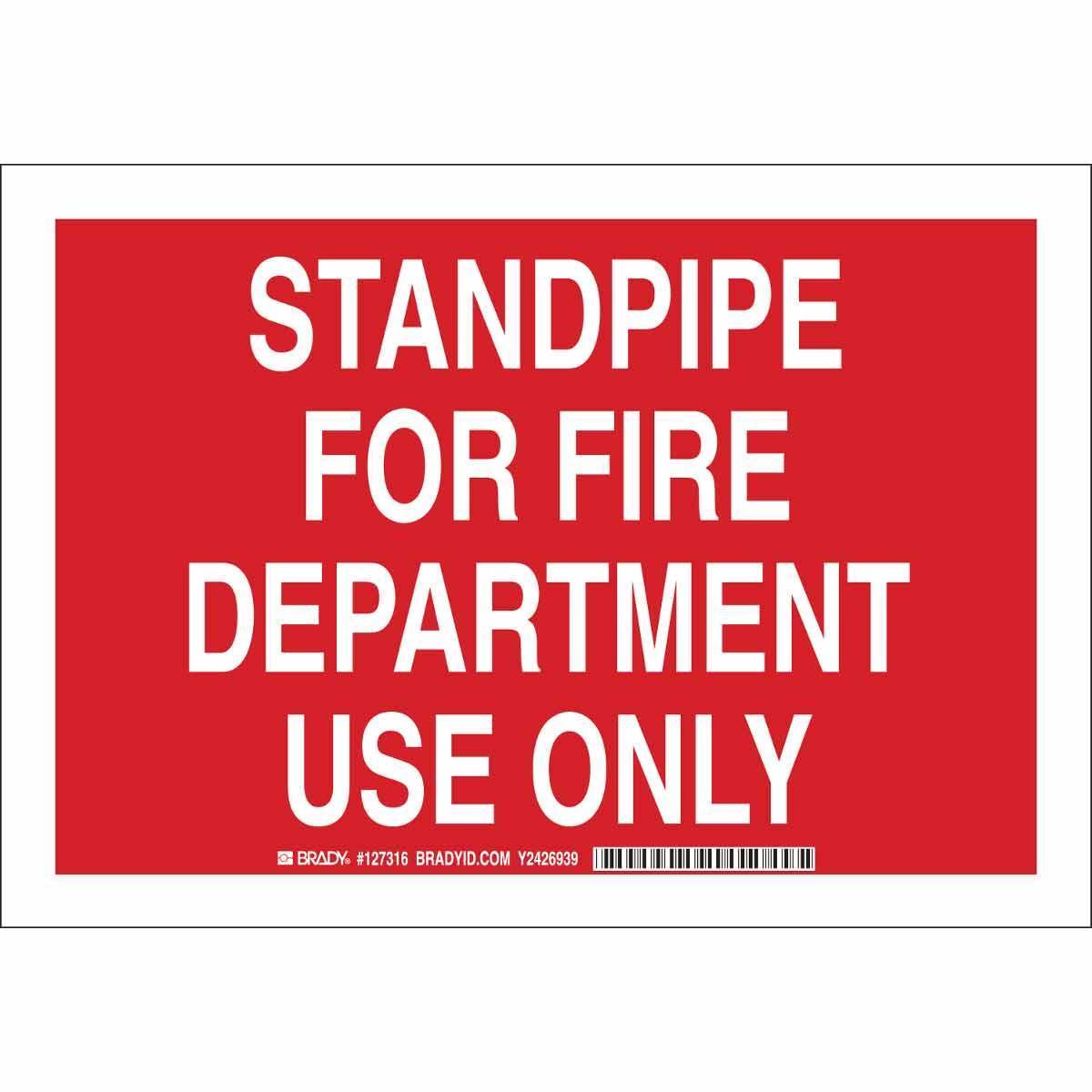Brady® 127314 Fire, Emergency, Exit & First Aid Signs