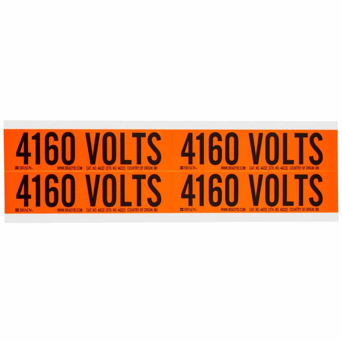 Brady® 44222 Conduit & Voltage Markers