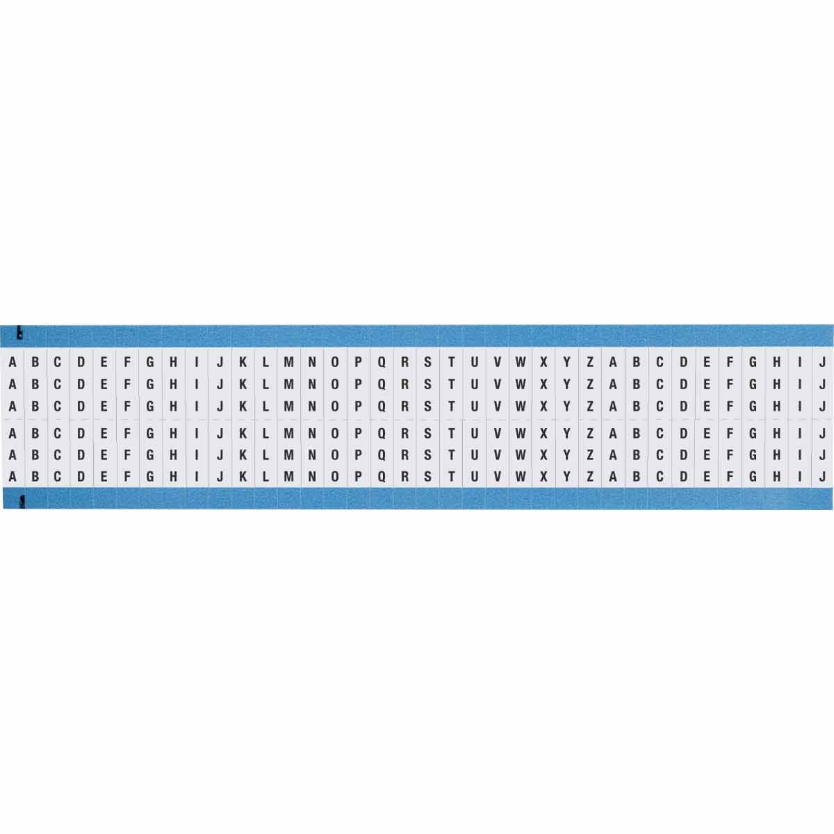 Brady® WM-A-Z,A-J-SC-PK Wire Marker Cards