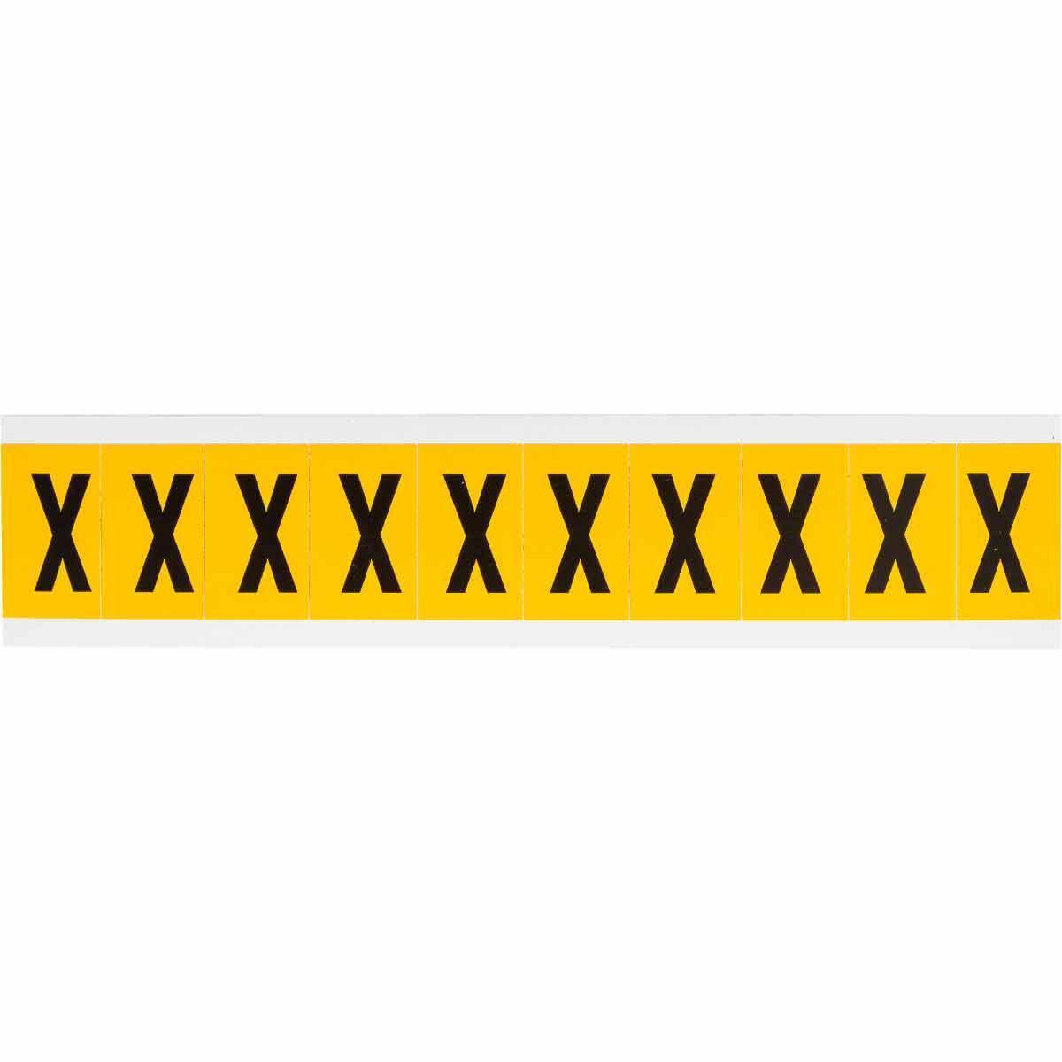 Brady® 1530-X Letters & Numbers