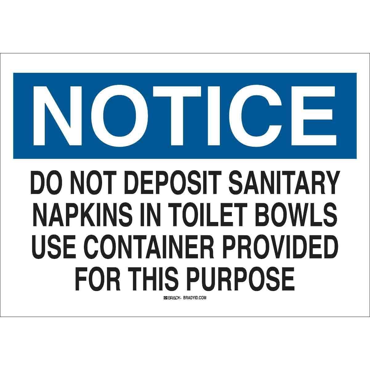 Brady® 22780 Office & Facility Signs