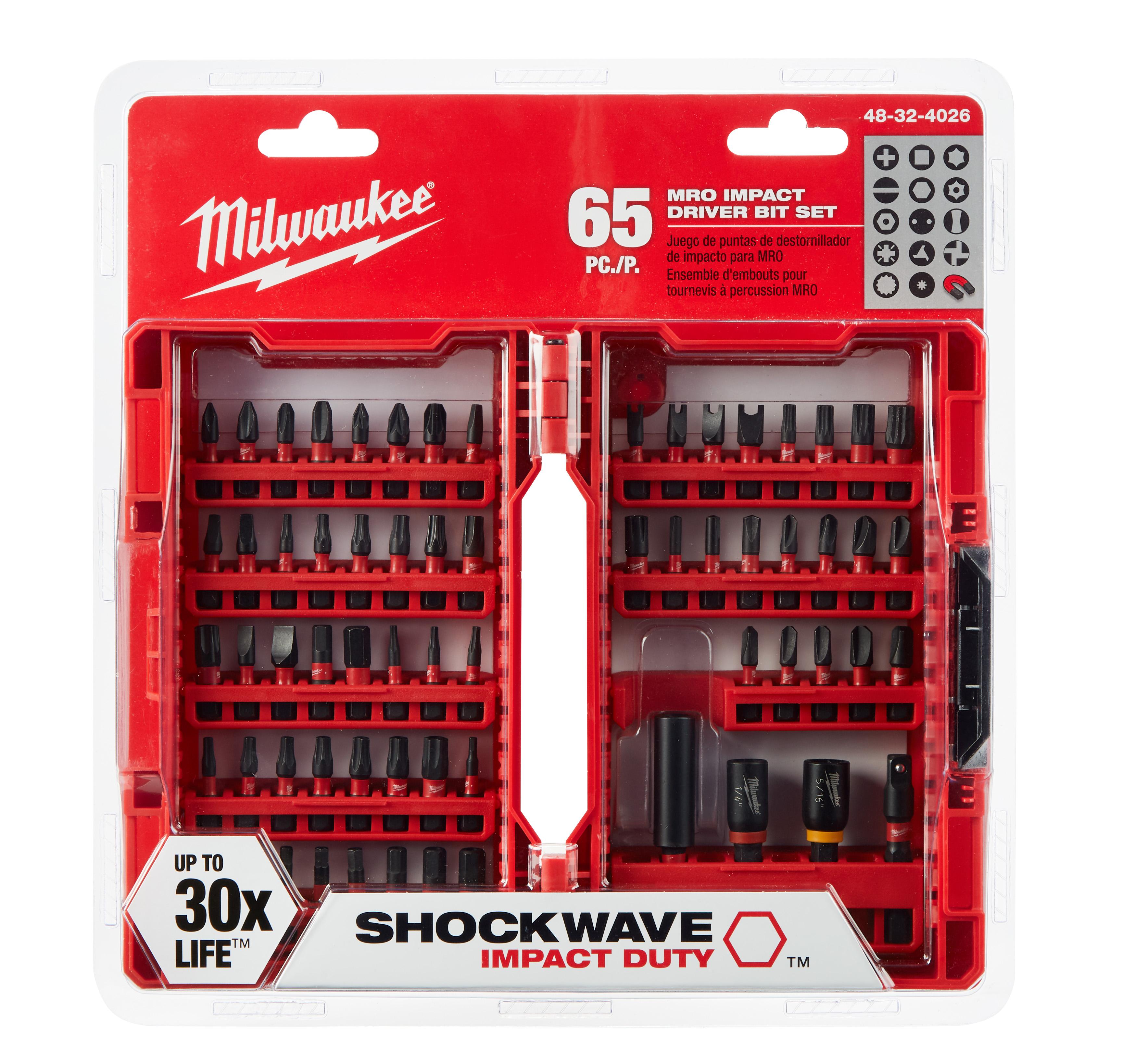 Milwaukee® 48-32-4026 Power Screwdriver Bit Sets