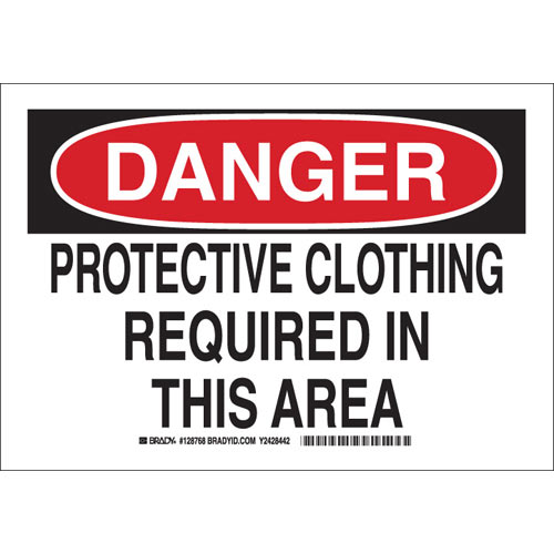 Brady® 128768 Accident Prevention Signs