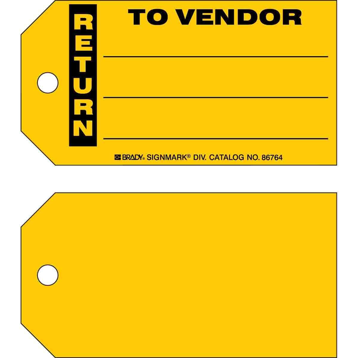 Brady® 86764 Safety & Facility Tags