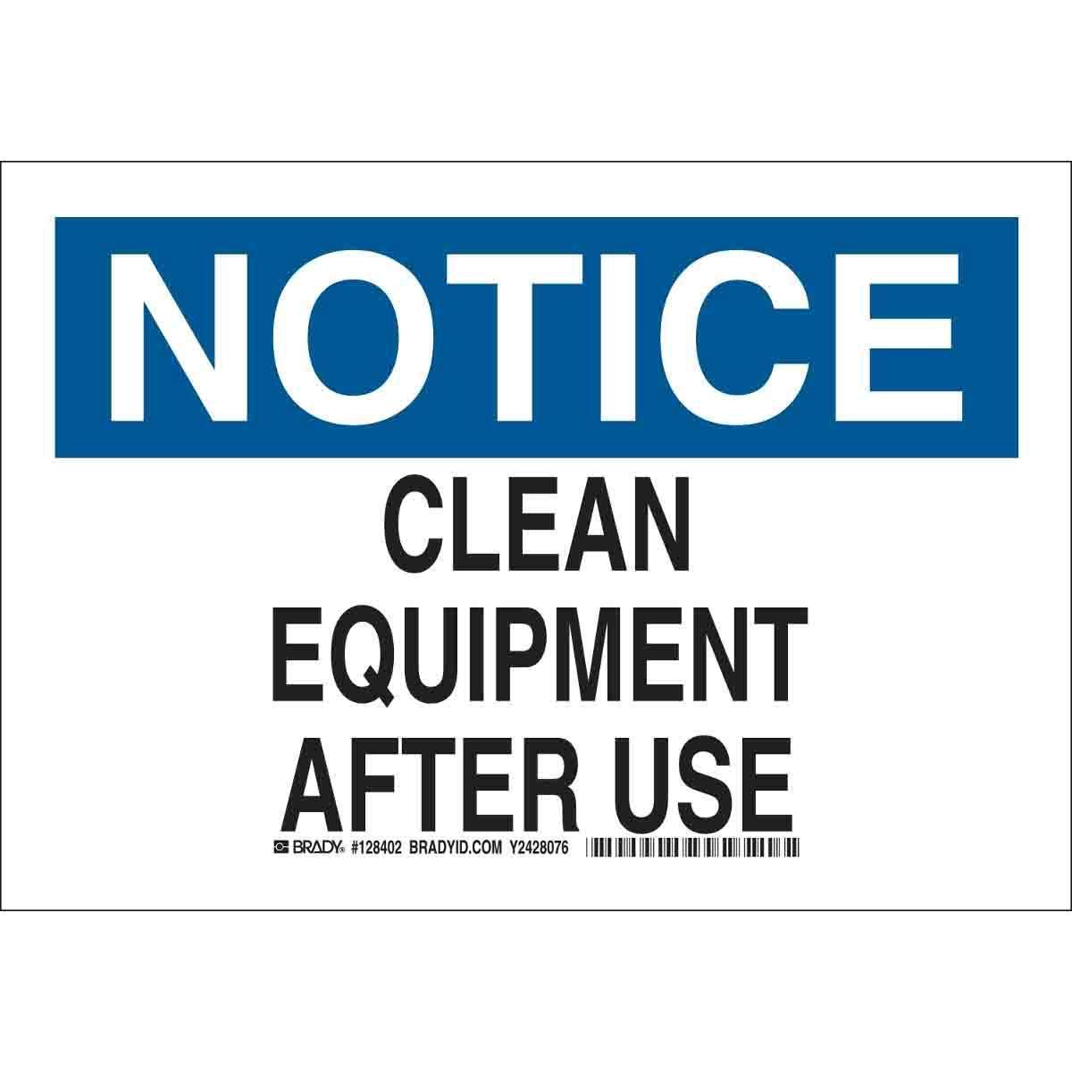 Brady® 128403 Accident Prevention Signs