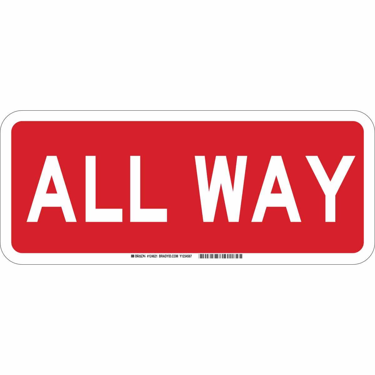 Brady® 124620 Parking & Traffic Signs