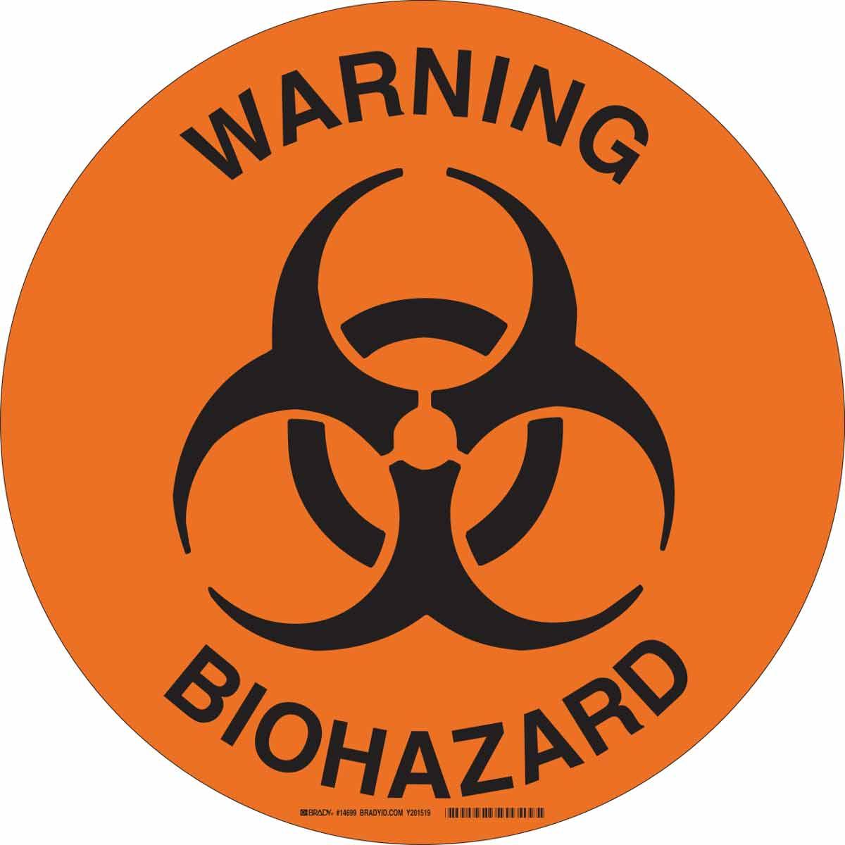Brady® 14699 Chemical & Hazardous Material Signs