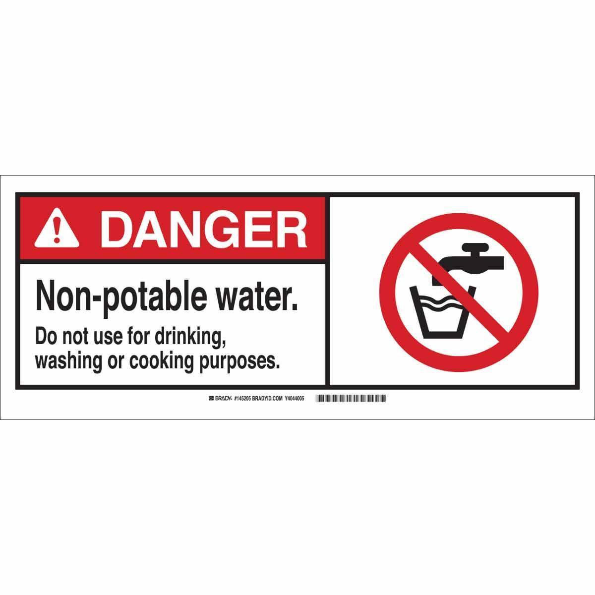 Brady® 145205 Chemical & Hazardous Material Signs