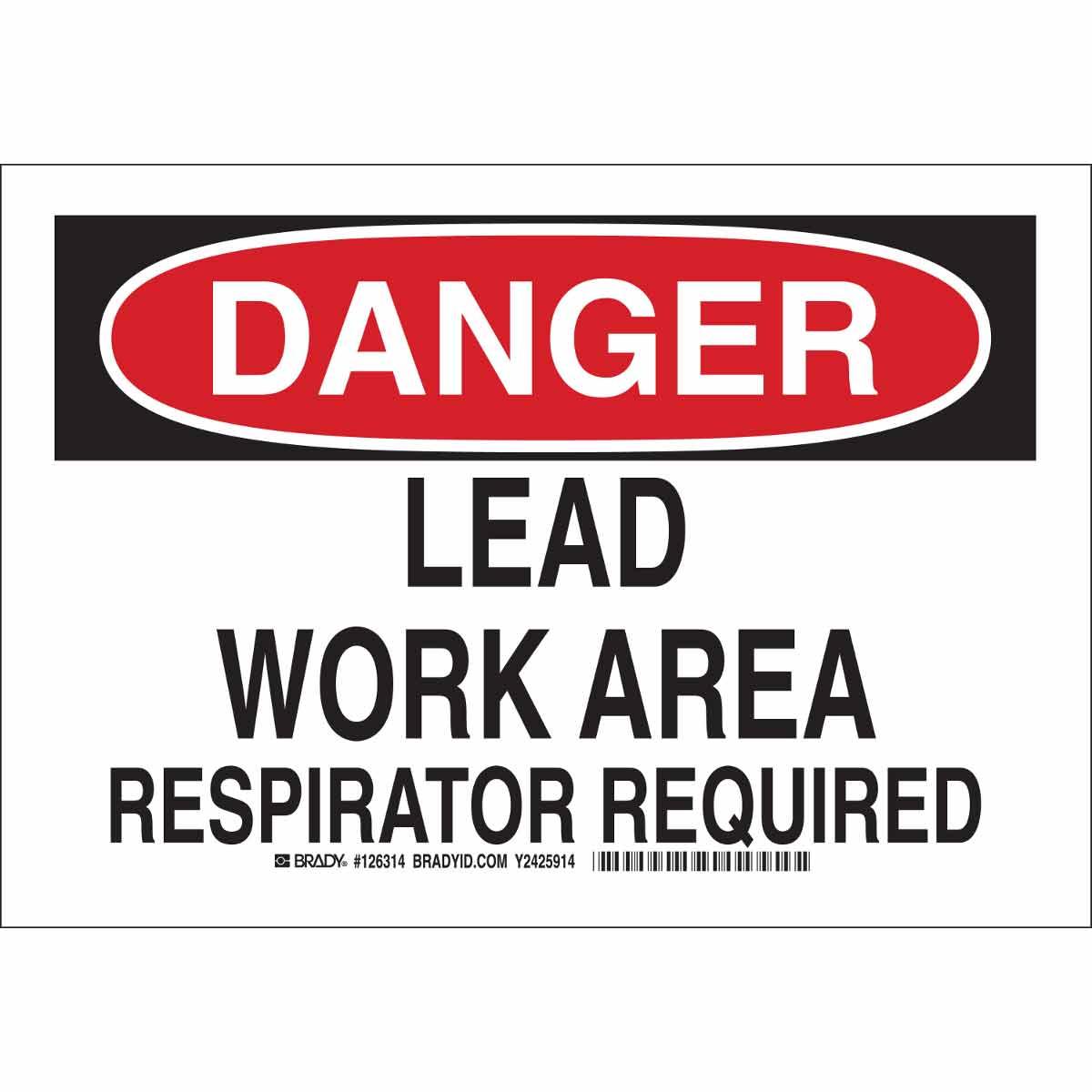 Brady® 126317 Accident Prevention Signs
