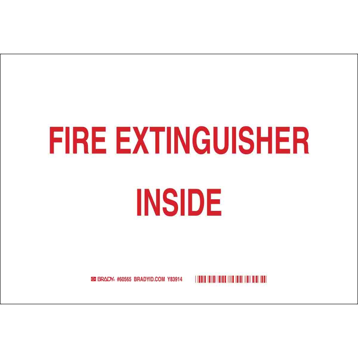 Brady® 60565 Fire, Emergency, Exit & First Aid Signs