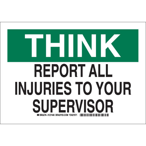 Brady® 127449 Fire, Emergency, Exit & First Aid Signs