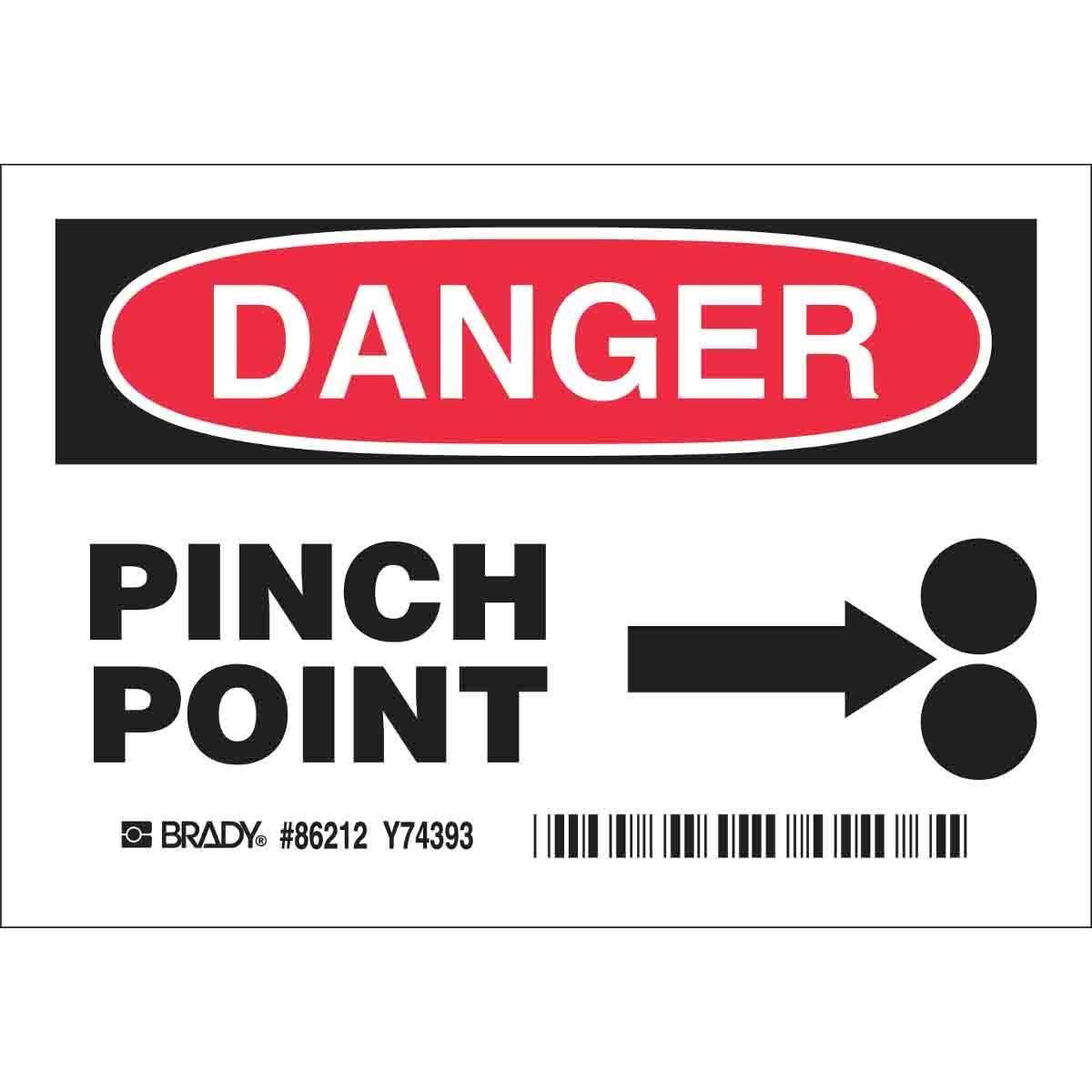 Brady® 86212 Safety & Facility Labels