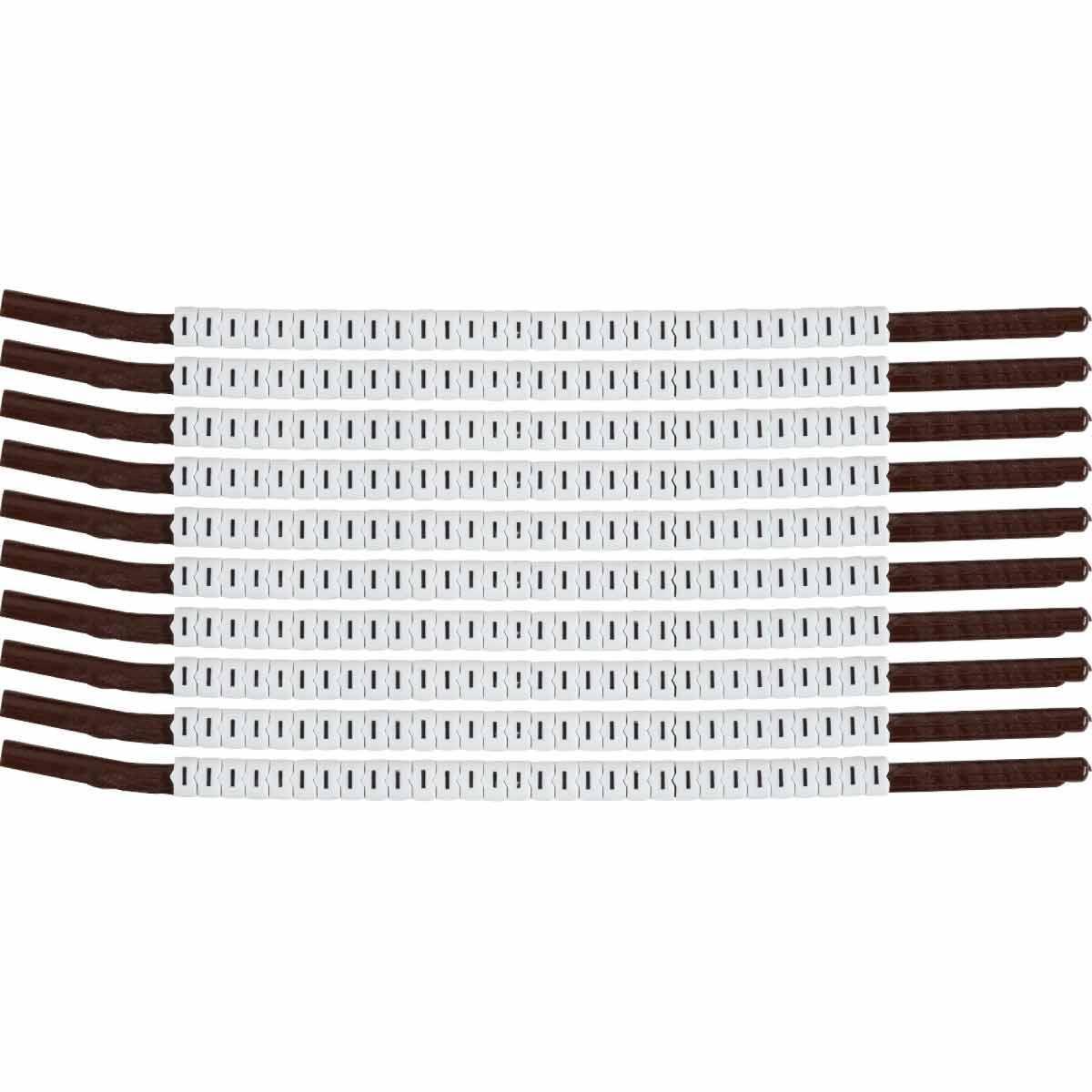 Brady® SCN15-I-CAP Clip on Wire Markers