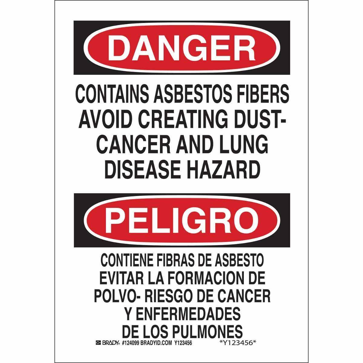 Brady® 39658 Chemical & Hazardous Material Signs