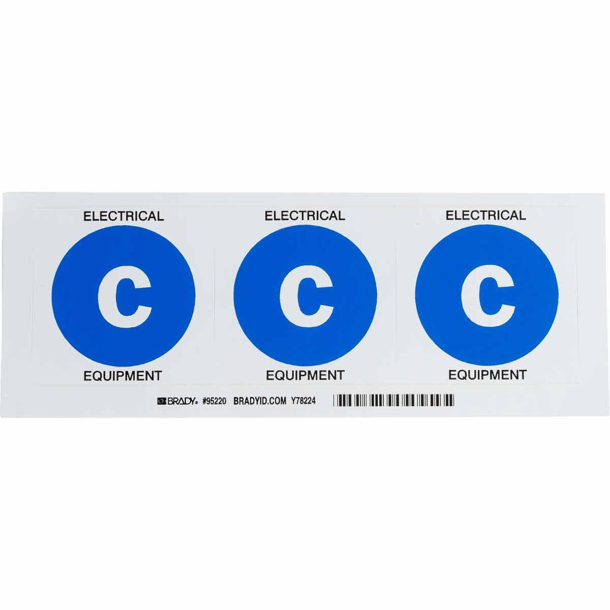 Brady® 95220 Safety & Facility Labels