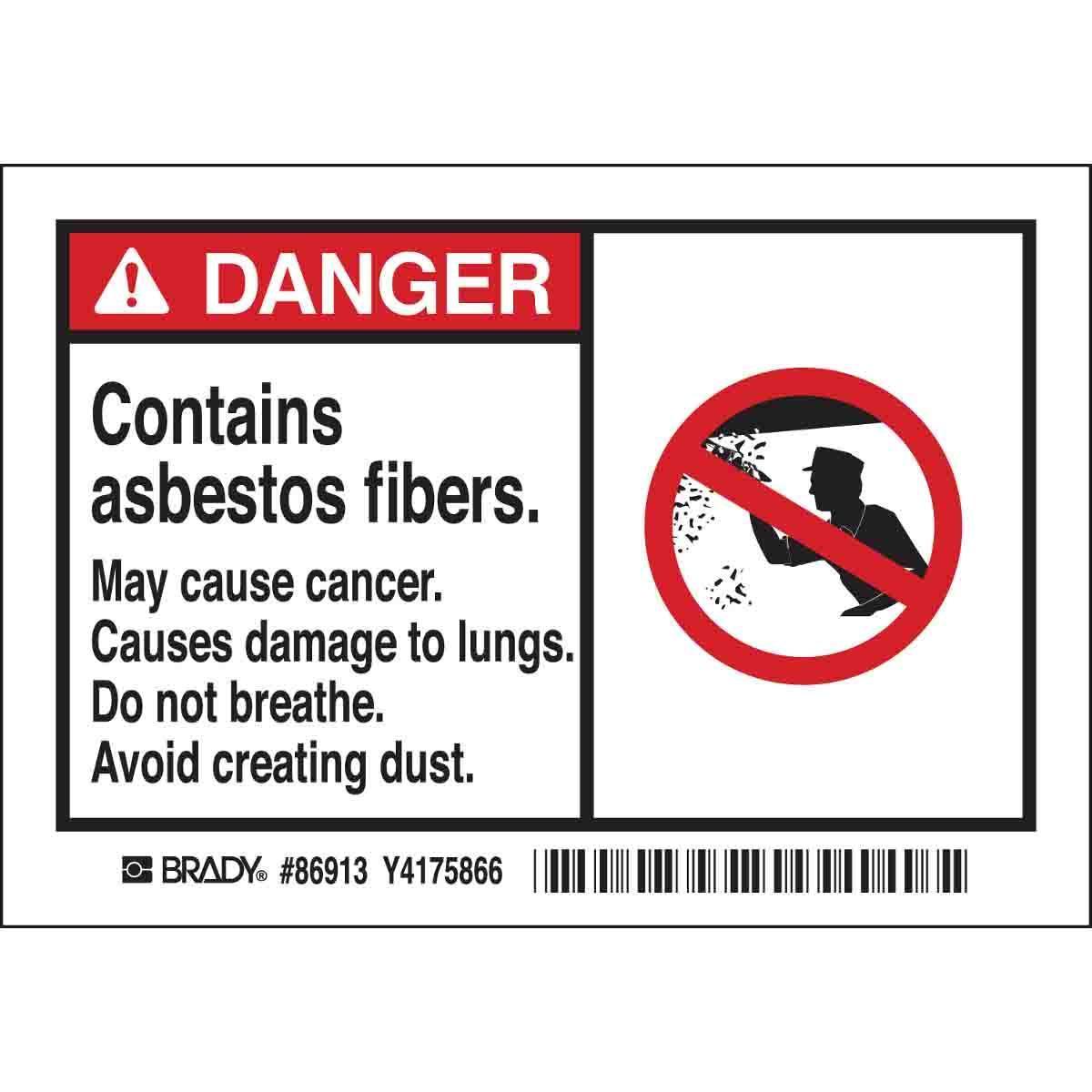 Brady® 86913 Safety & Facility Labels