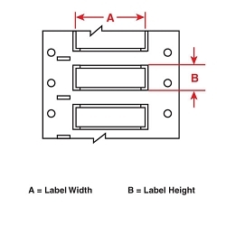 Brady® 2ZH-2000-2-WT-J Wire Marker Sleeves