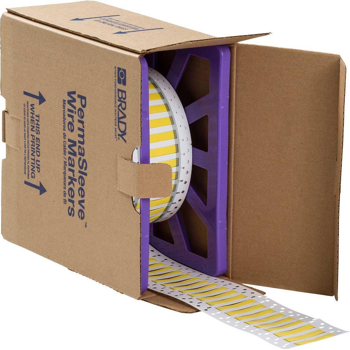 Brady® 3CGS-187-2-YL-2 Wire Marker Sleeves