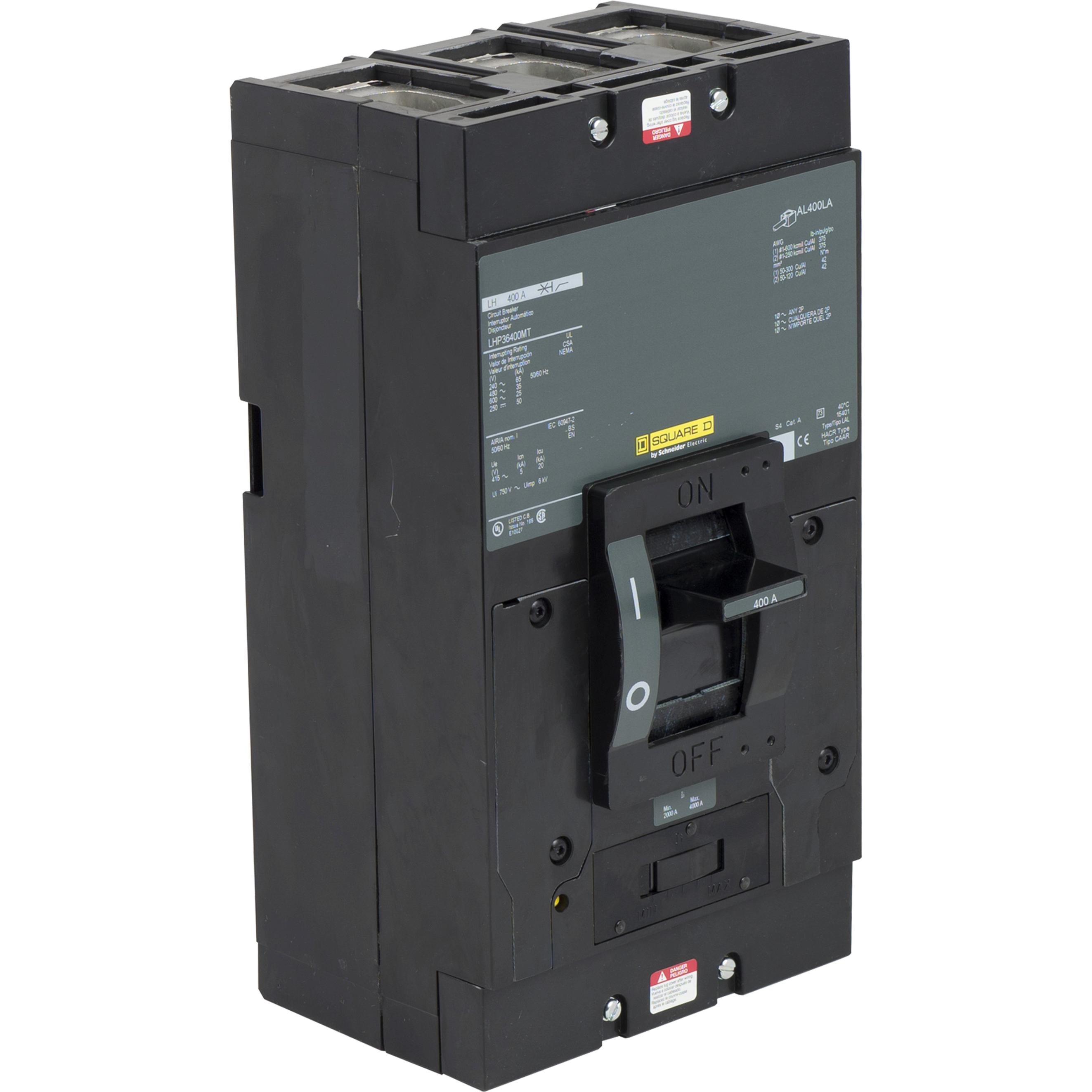 Square D™ LHP36400MT Molded Case Circuit Breakers