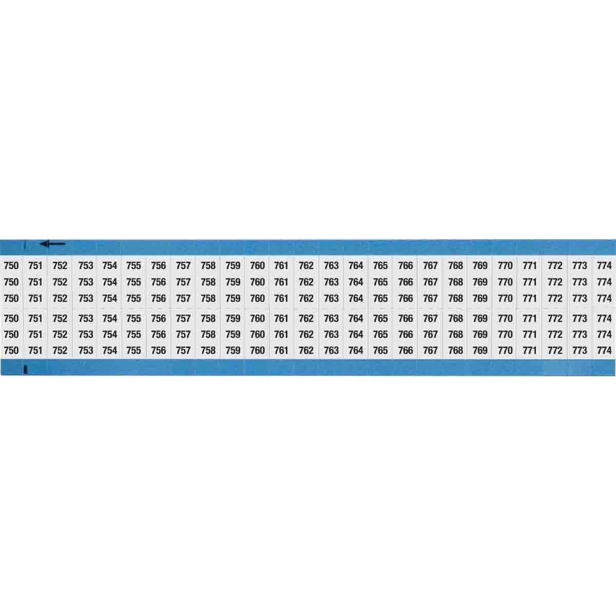 Brady® WM-750-774-SC-PK Wire Marker Cards