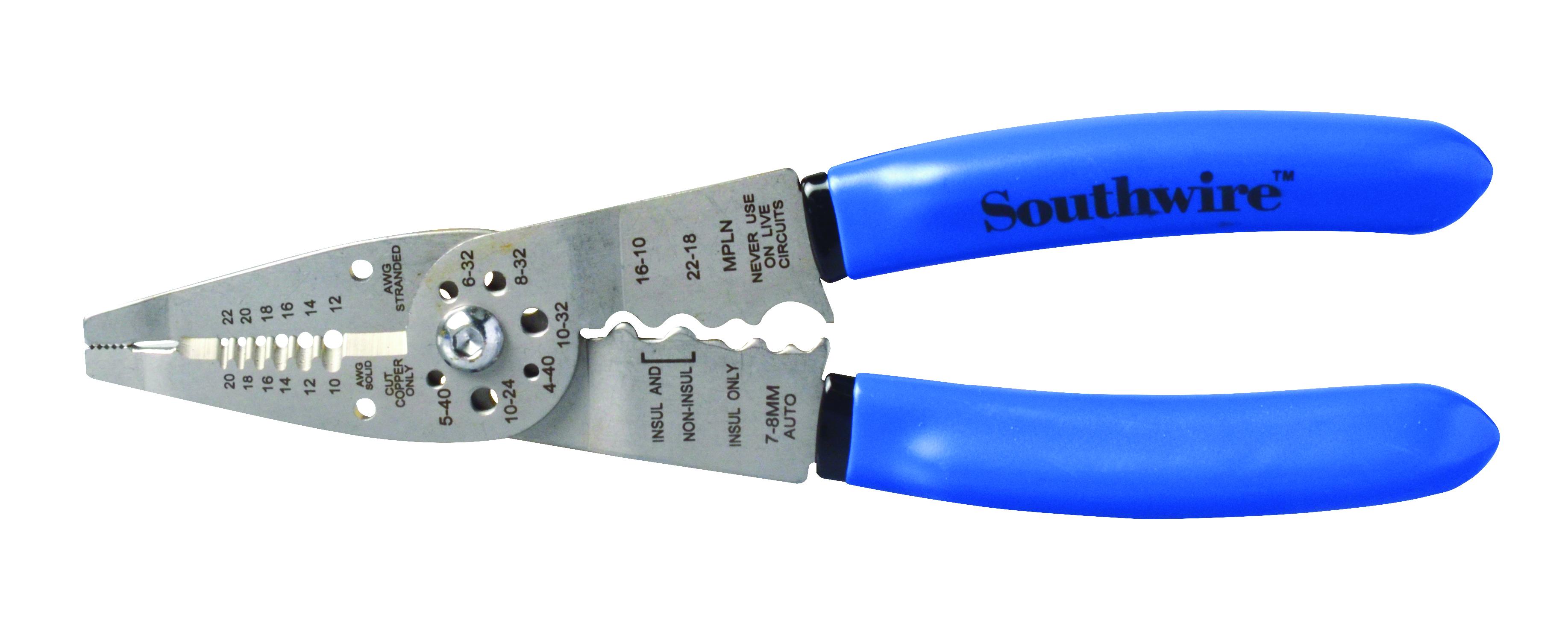 Southwire® 582788 Long Nose & Needle Nose Pliers