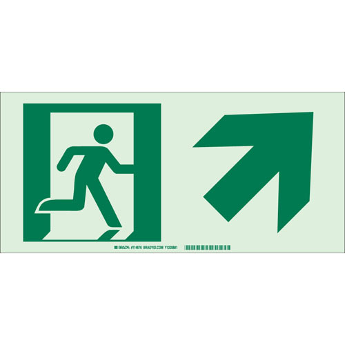 Brady® 114678 Fire, Emergency, Exit & First Aid Signs