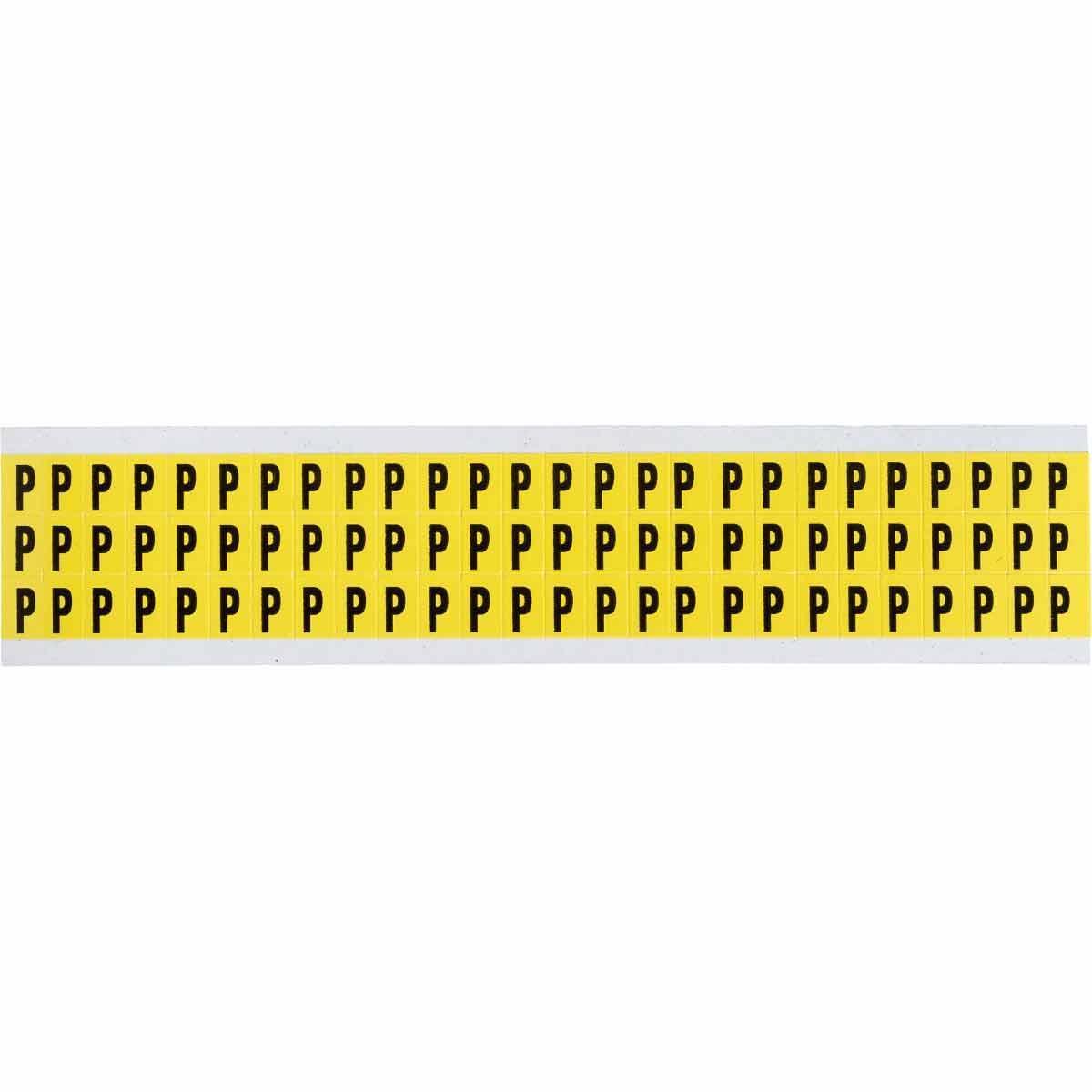 Brady® 3410-P Letters & Numbers
