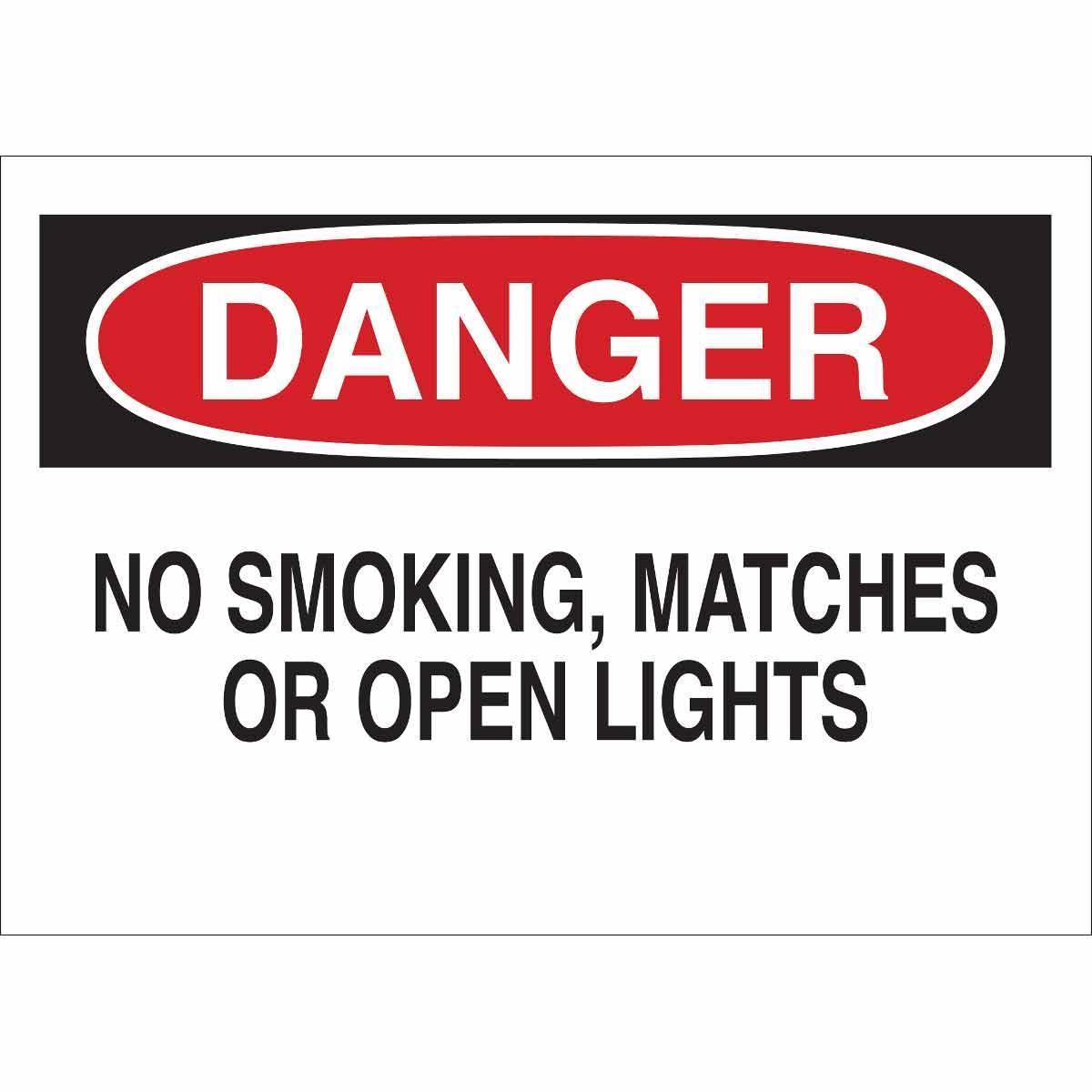 Brady® 88376 No Smoking & Restricted Activity Signs