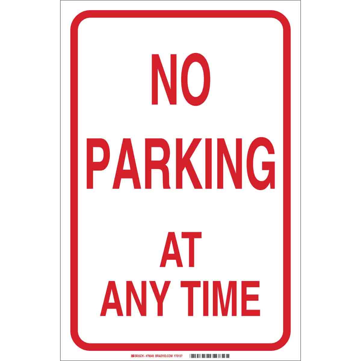 Brady® 78049 Parking & Traffic Signs