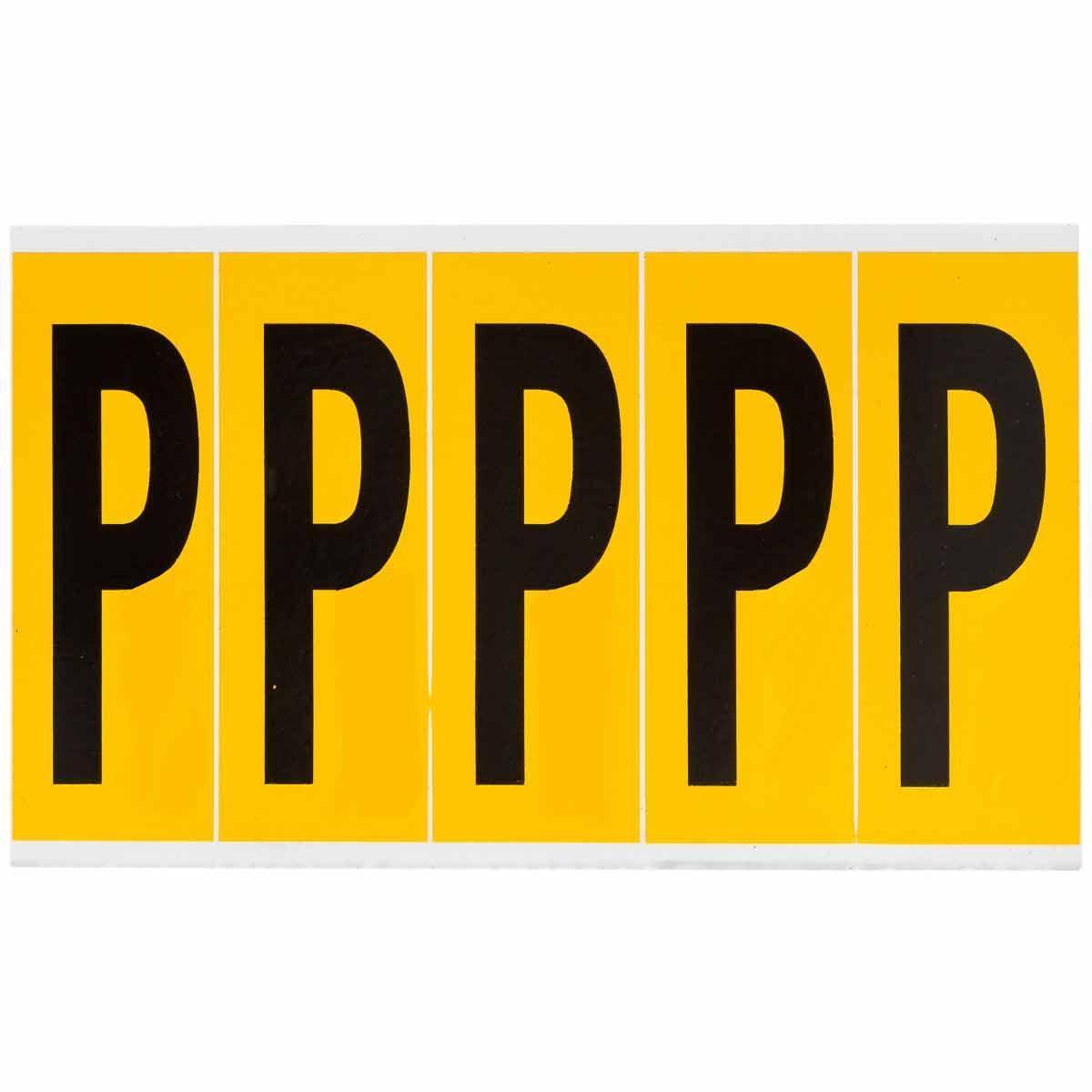Brady® 1560-P Letters & Numbers
