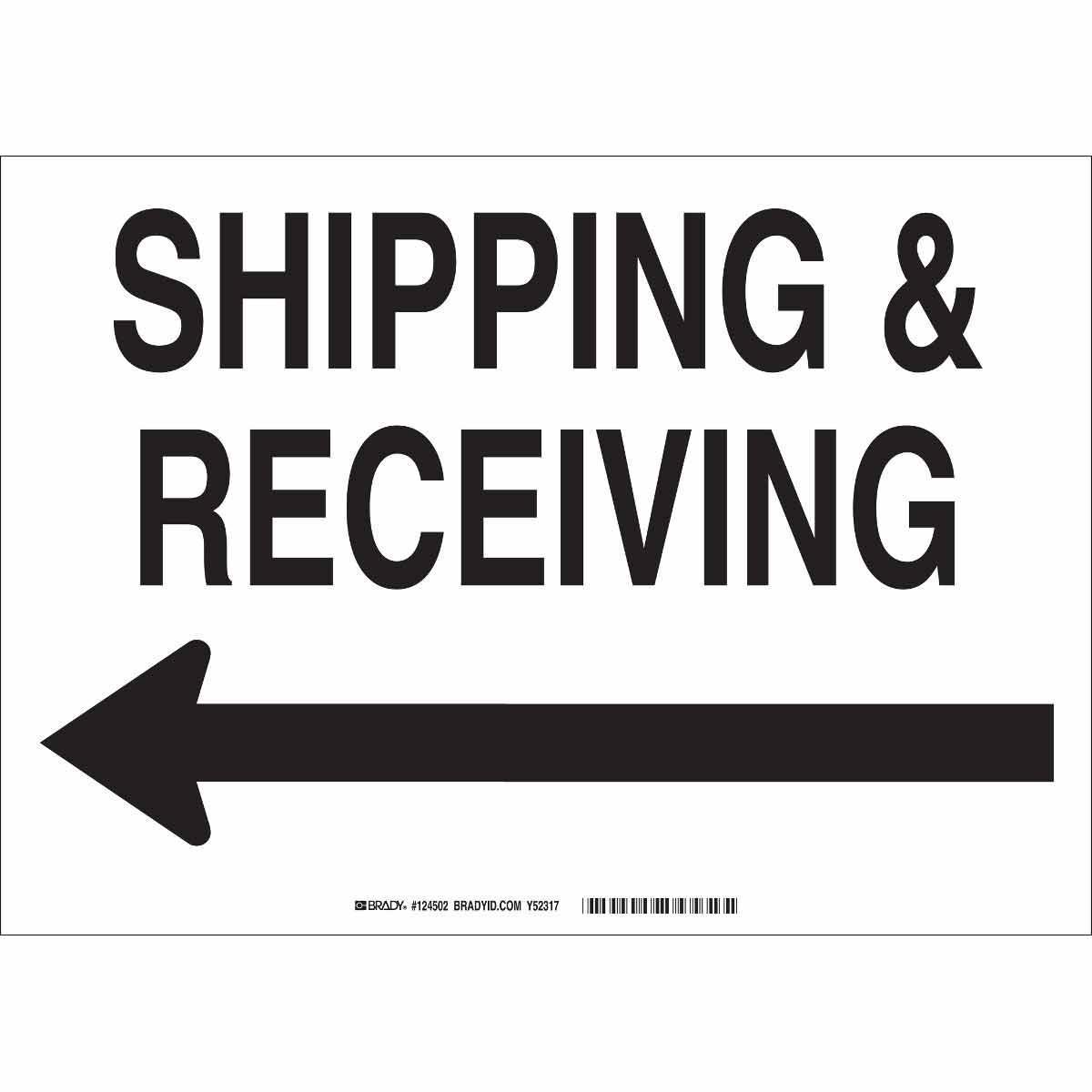 Brady® 124501 Parking & Traffic Signs