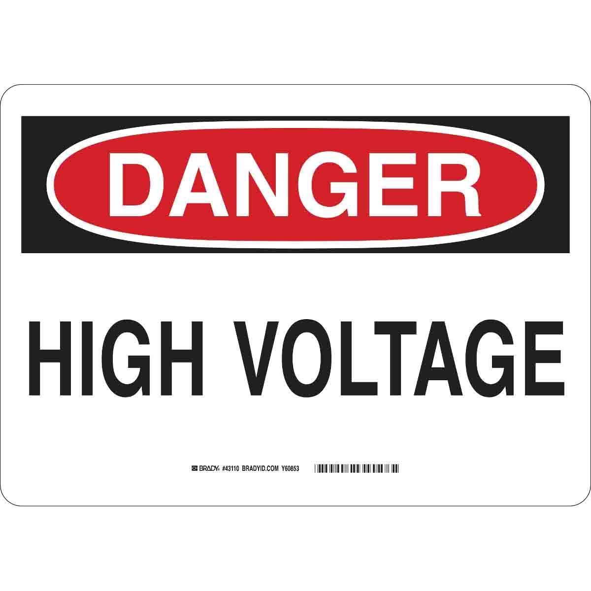 Brady® 43109 Accident Prevention Signs