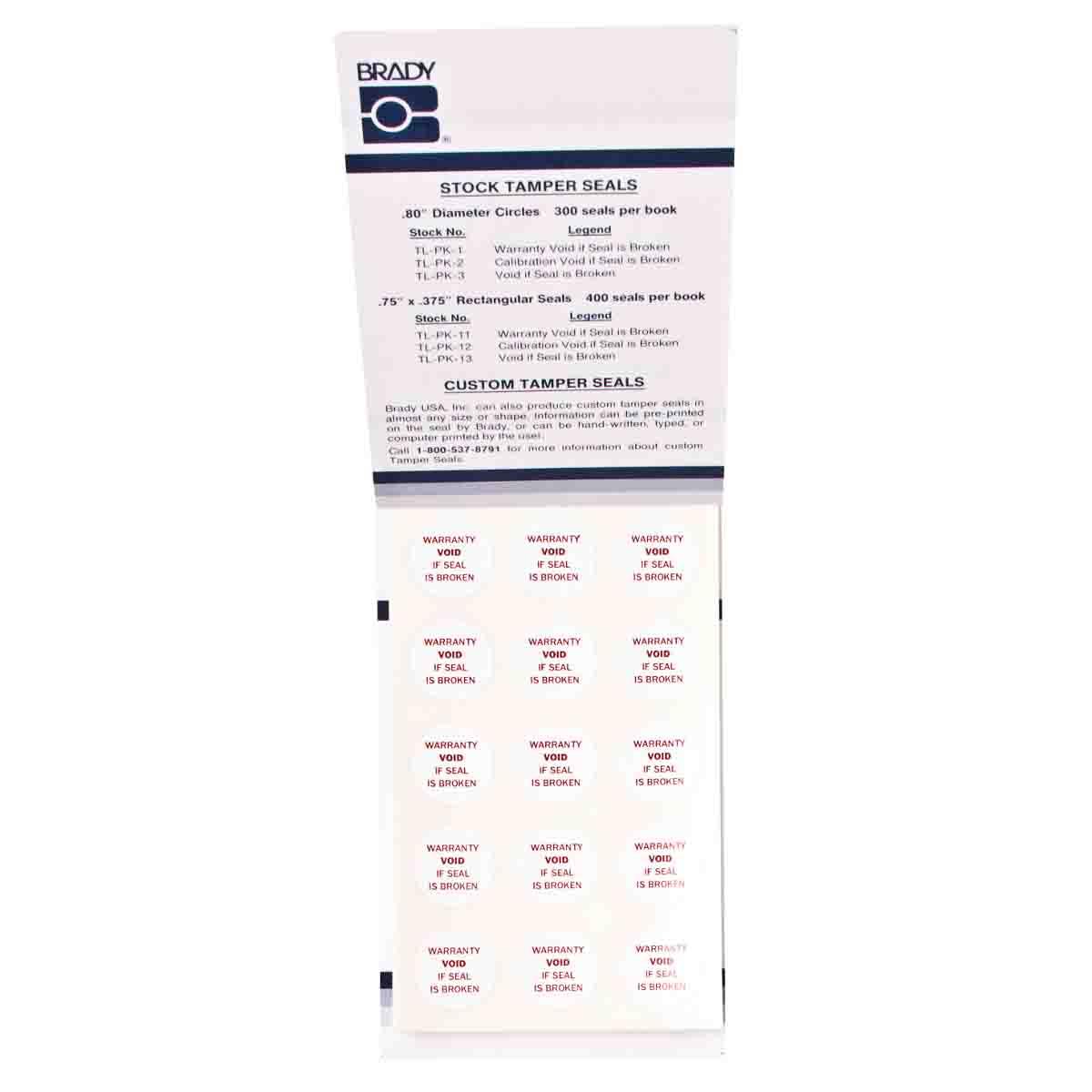 Brady® TL-PK-1 Safety & Facility Labels