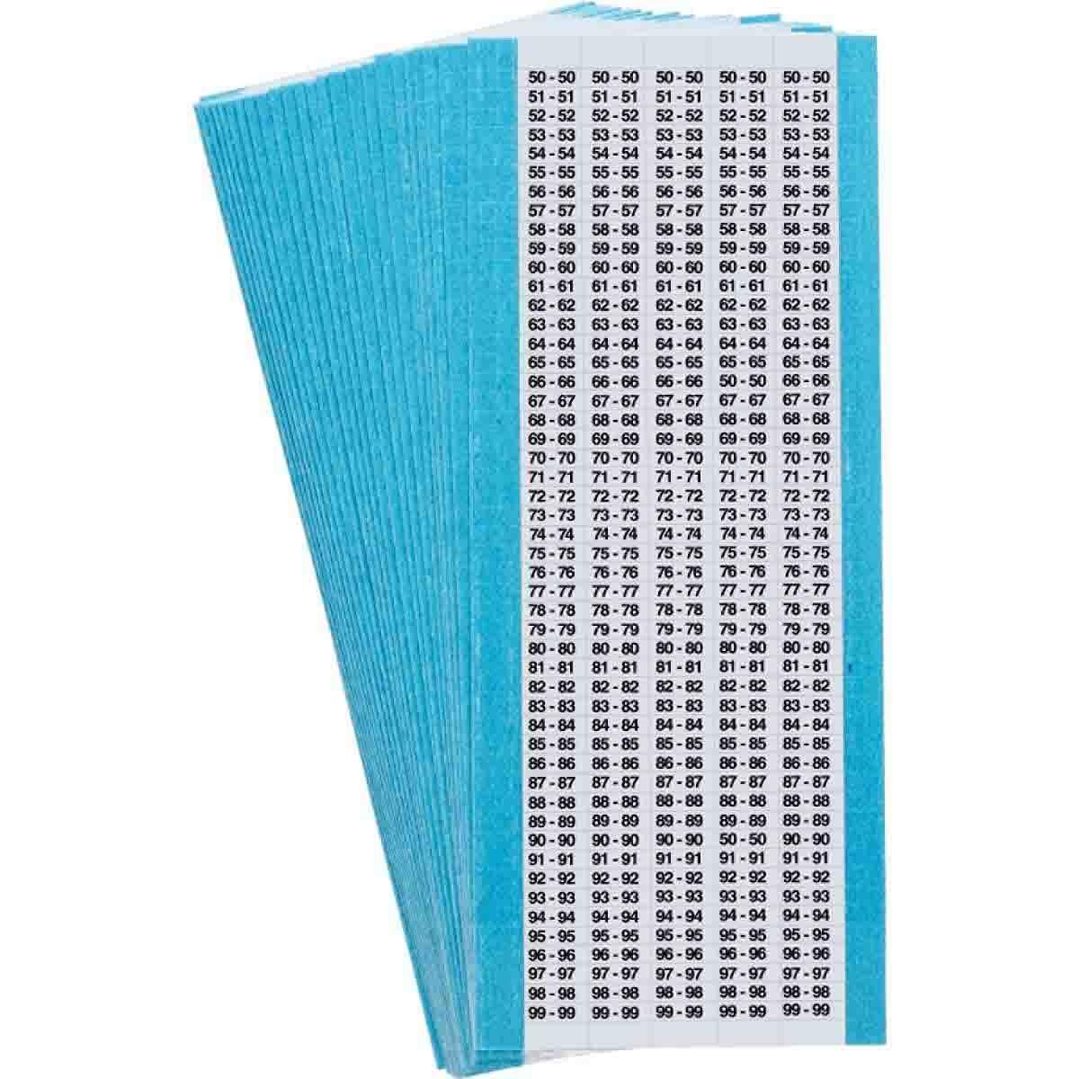 Brady® TMXM-50-99-PK Wire Marker Cards