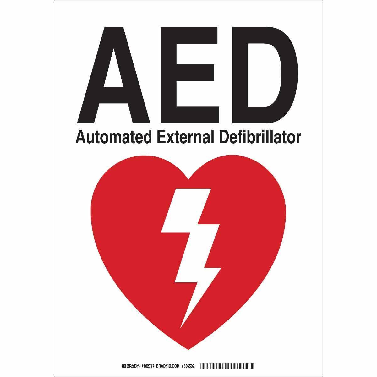 Brady® 102717 Fire, Emergency, Exit & First Aid Signs