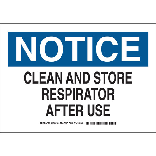 Brady® 128814 Accident Prevention Signs