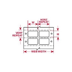 Brady® DAT-13-502-10 Wire & Component Labels