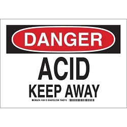 Brady® 126111 Chemical & Hazardous Material Signs