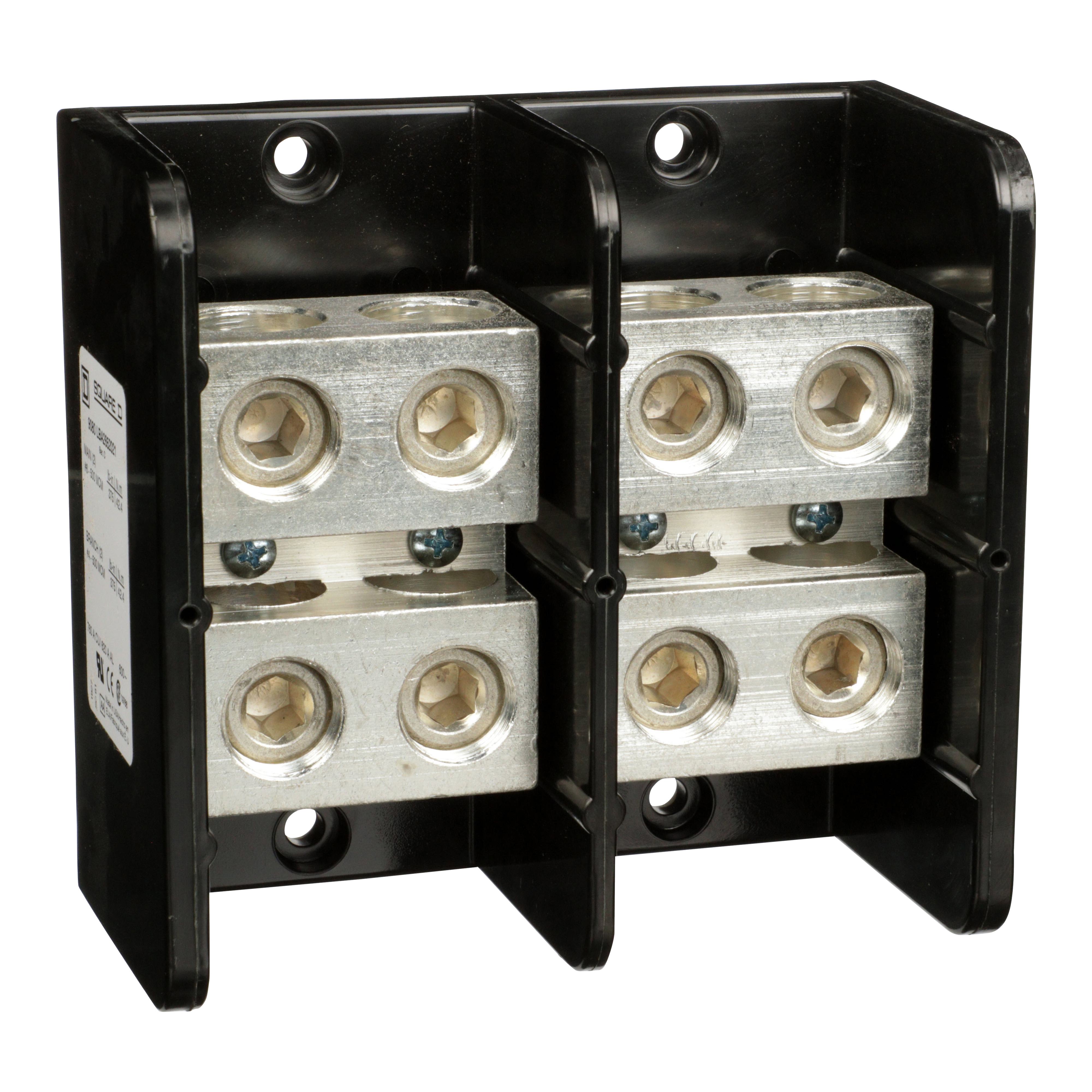 Square D™ 9080LBA2652021 Multi-Pole Distribution Blocks