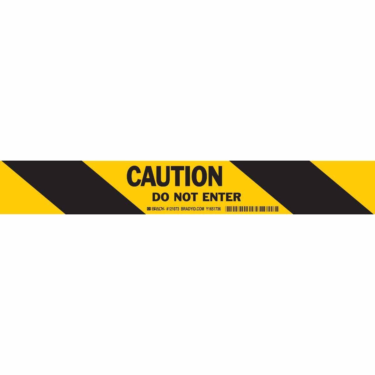 Brady® 121073 Pavement, Floor & Egress Marking Tape & Strips