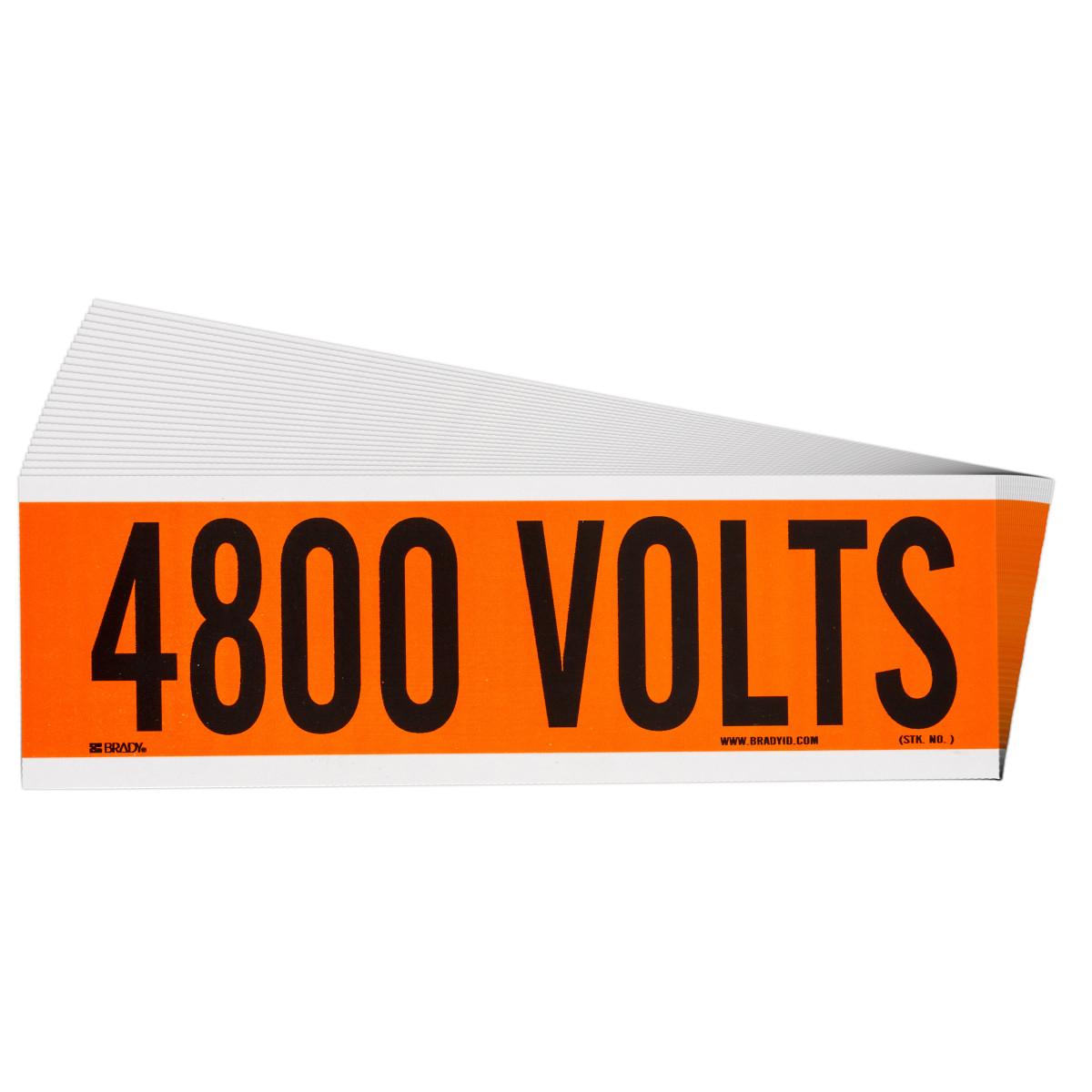 Brady® 152329 Conduit & Voltage Markers