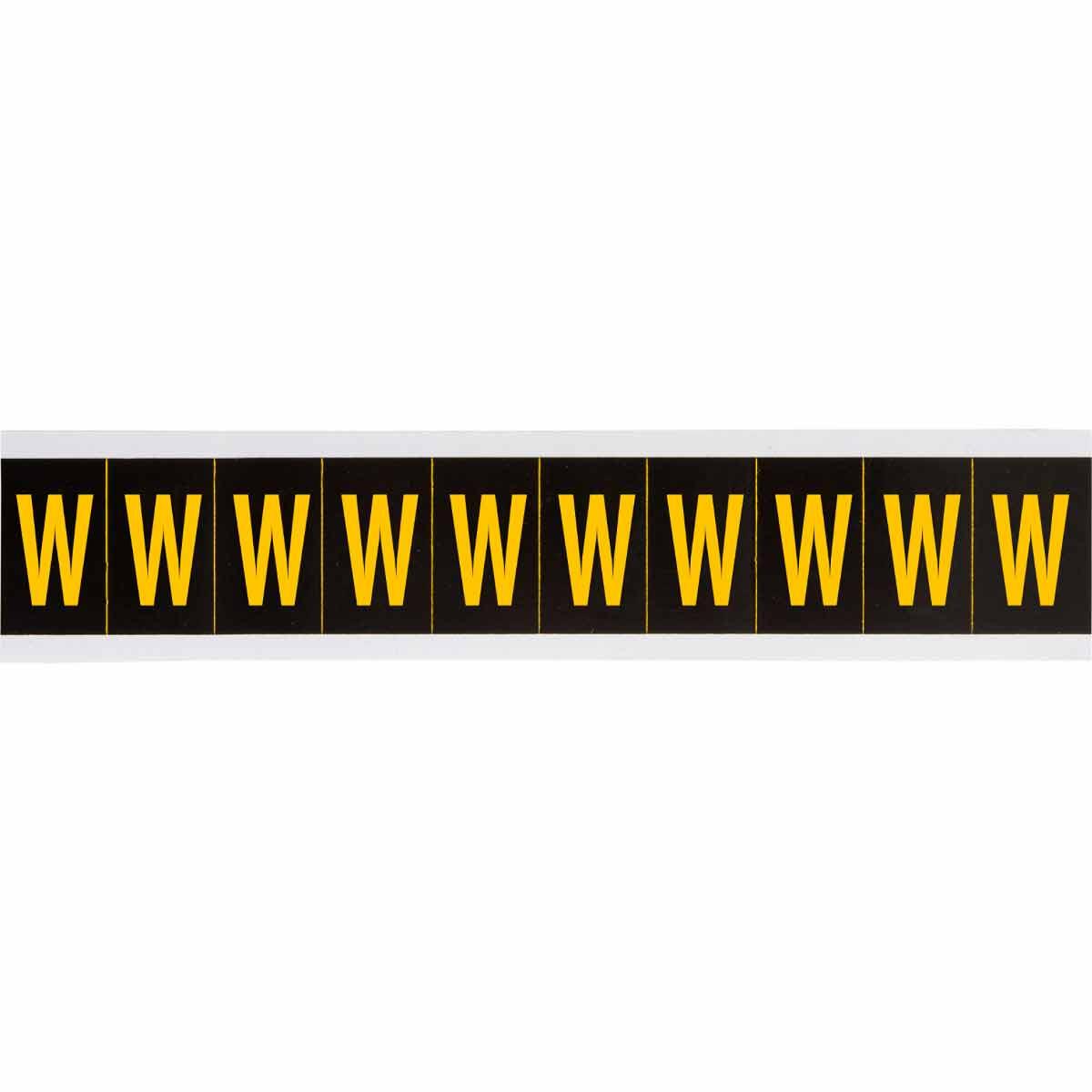 Brady® 7890-W Letters & Numbers