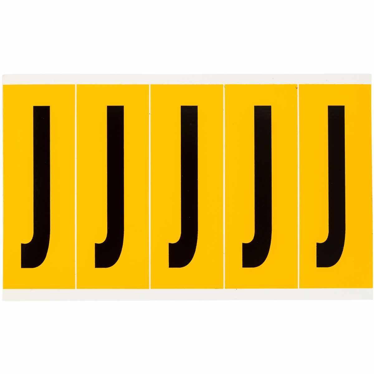 Brady® 1560-J Letters & Numbers
