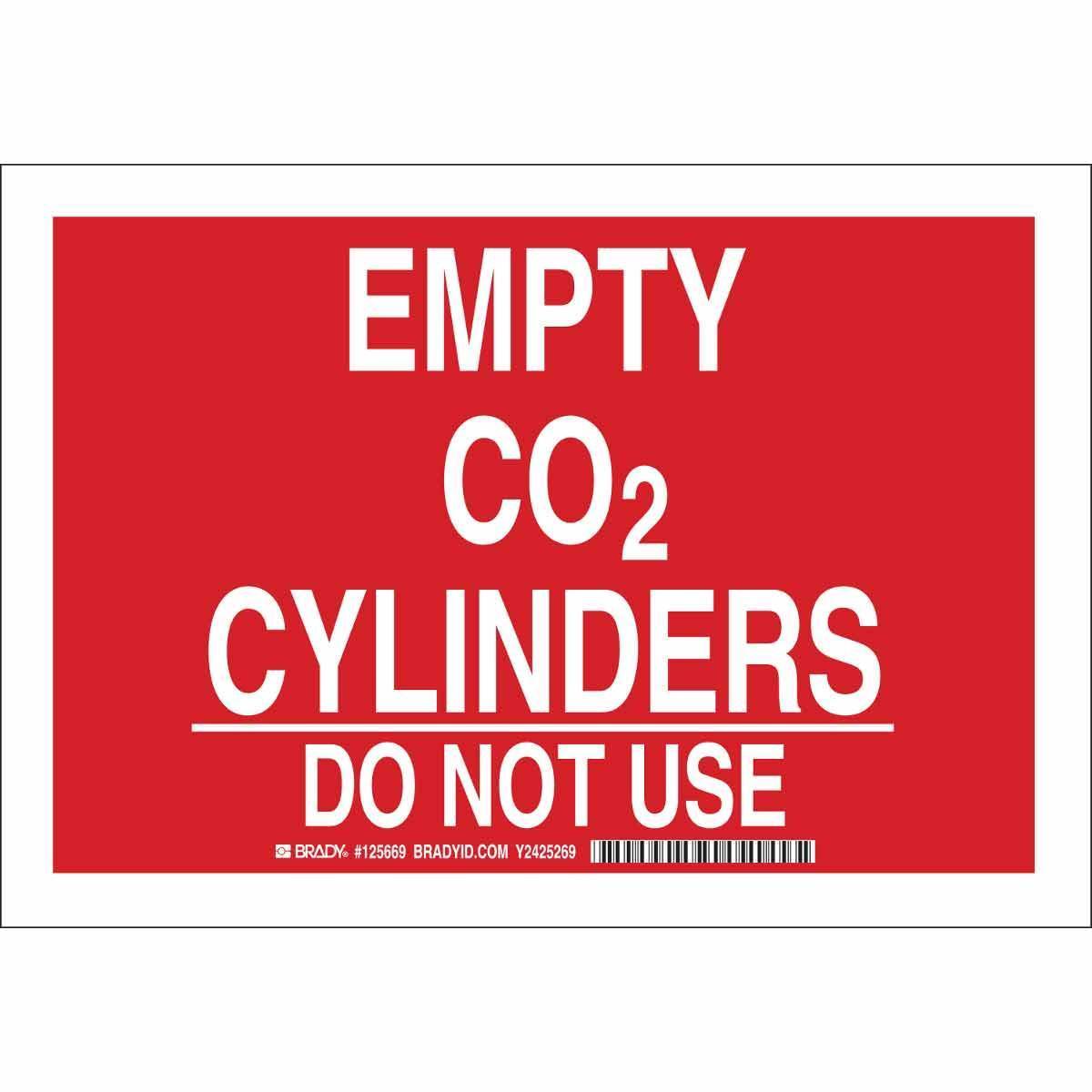 Brady® 125670 Chemical & Hazardous Material Signs