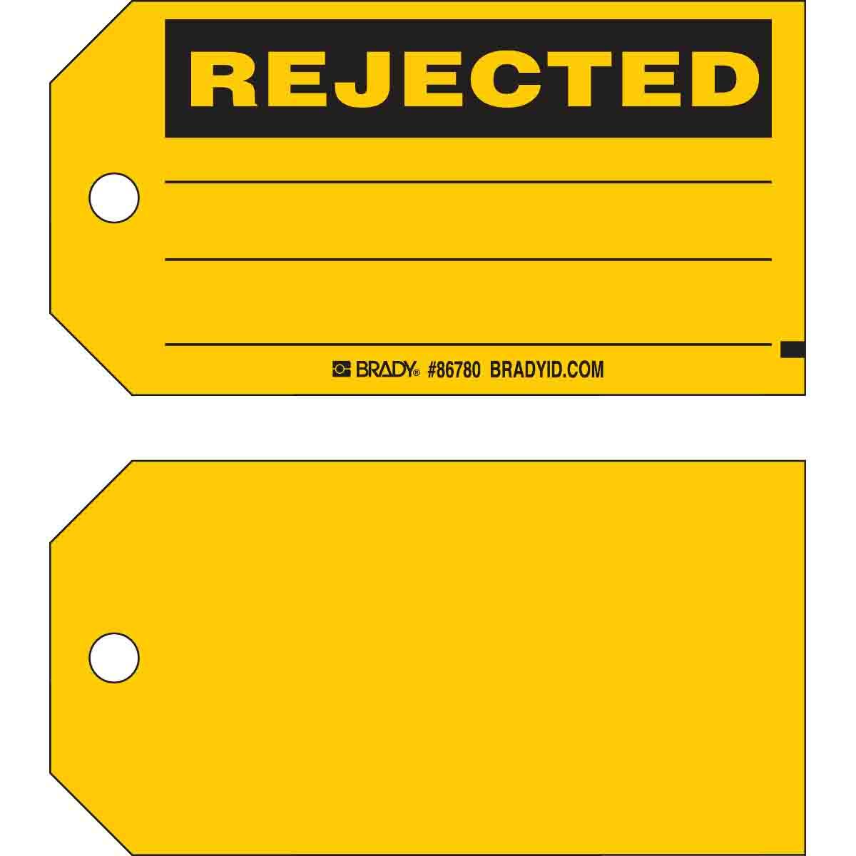 Brady® 86780 Safety & Facility Tags